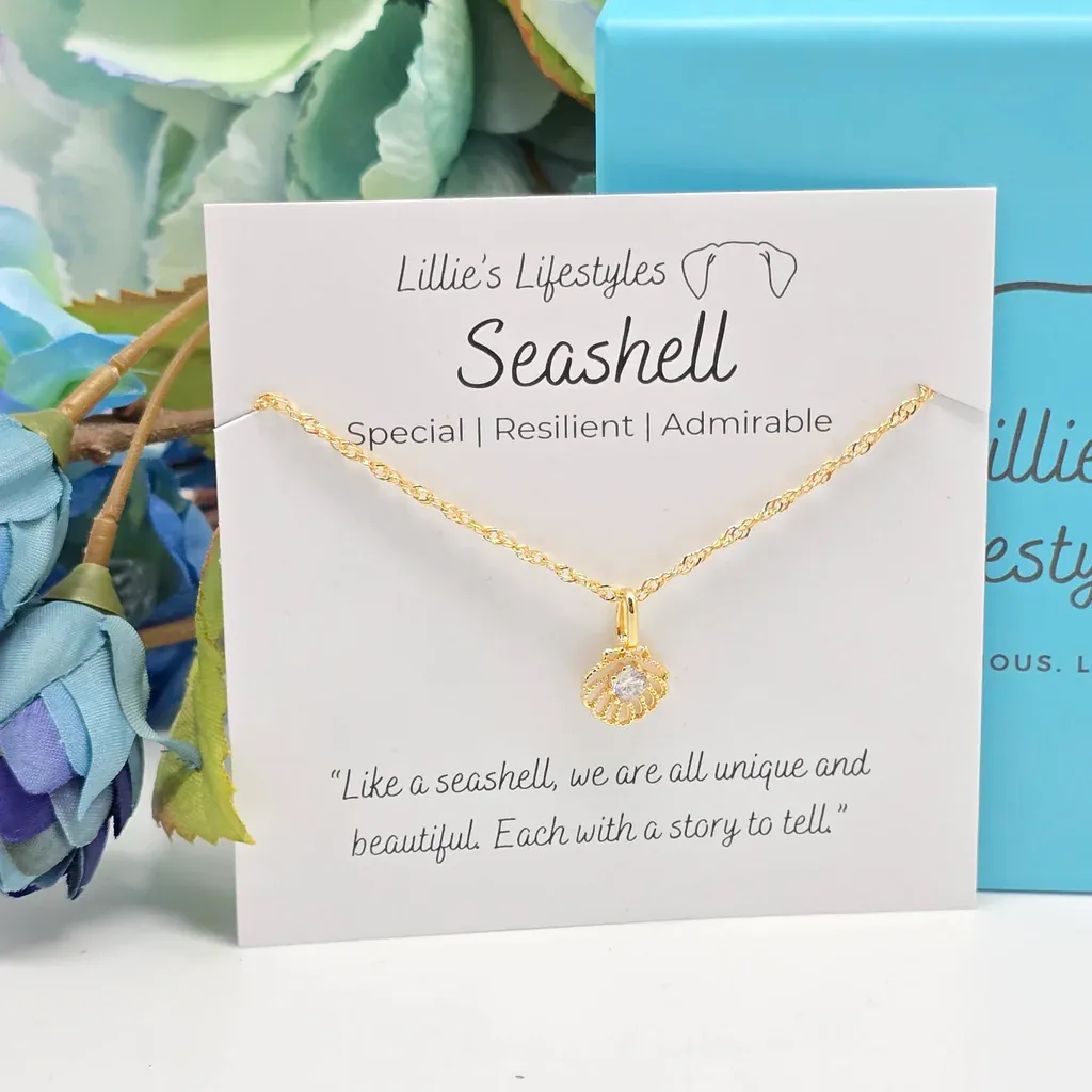Seashell, Color: gold