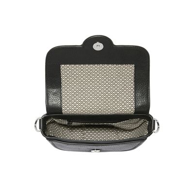 Emmie Flap Bag-Black