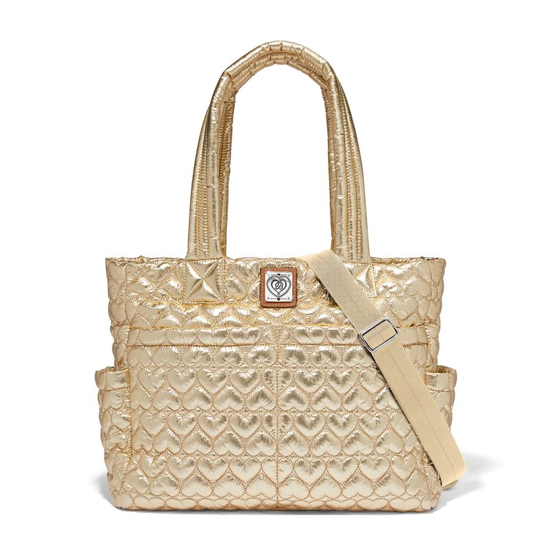Kameron Utility Tote-Gold Metallic
