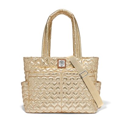 Kameron Utility Tote-Gold Metallic