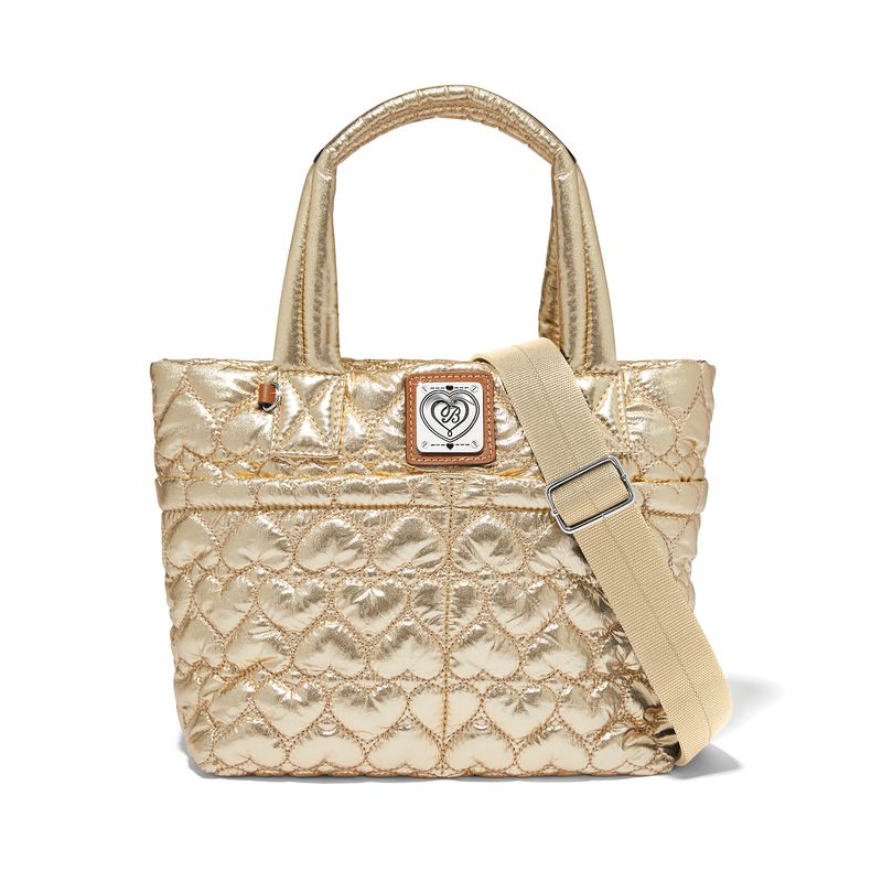 Kamille Cross Body Bag-Gold Metallic