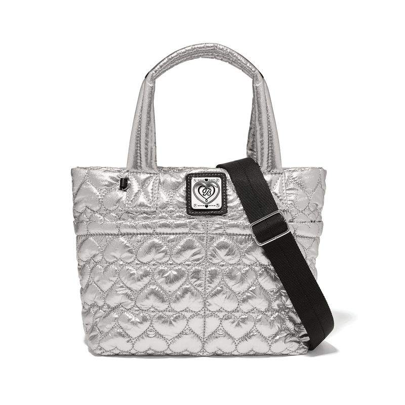 Kamille Cross Body Bag-Pewter Metallic