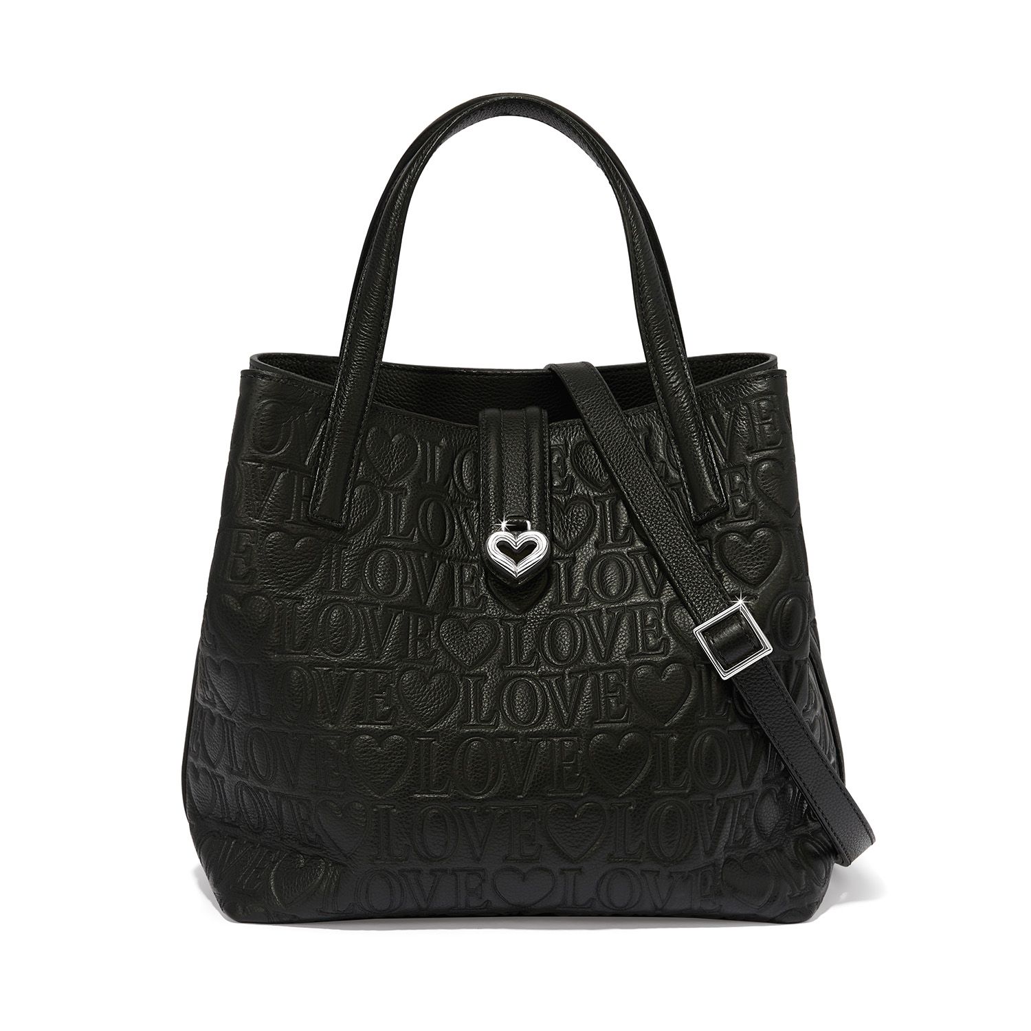 Madly in Love Large Tote-Black