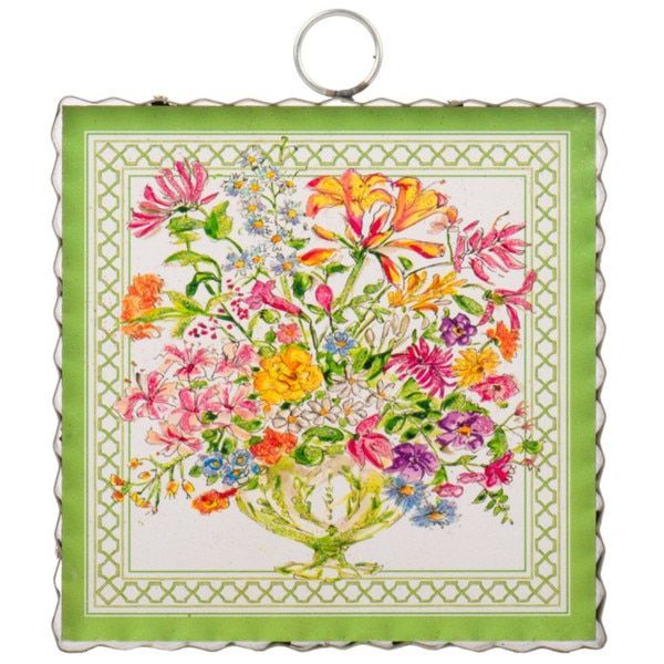 Green Floral Mini Gallery