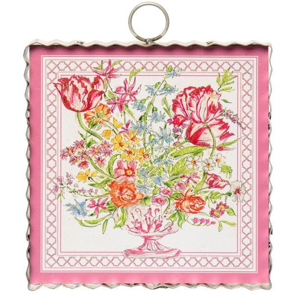 Pink Floral Mini Gallery