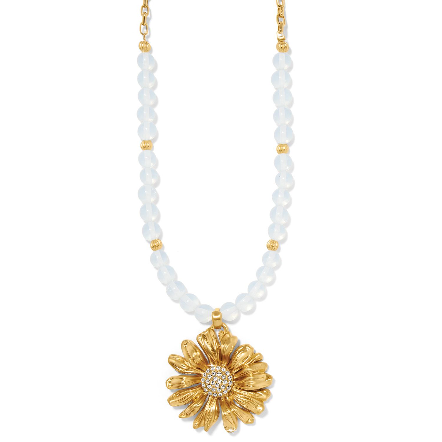 Daisy Dee Beaded Necklace-Gold