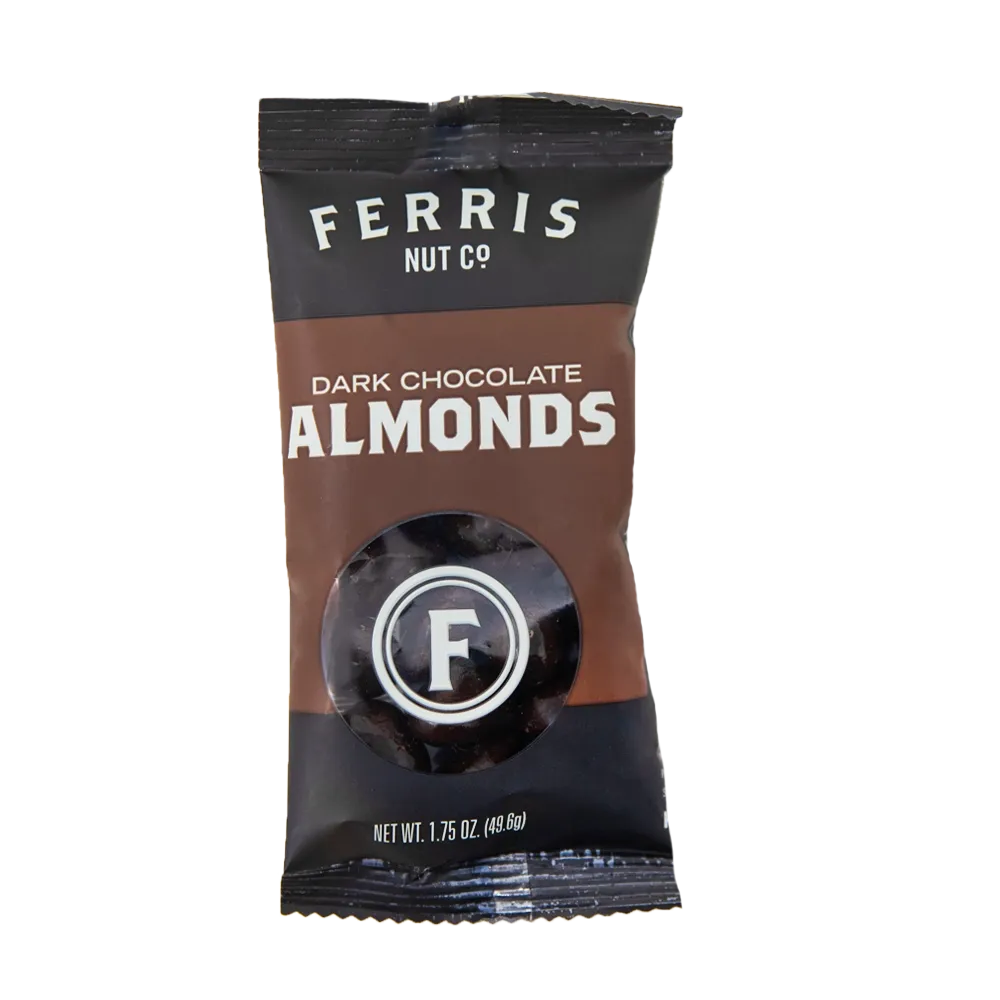Dark Chocolate Almonds 1.75 oz.