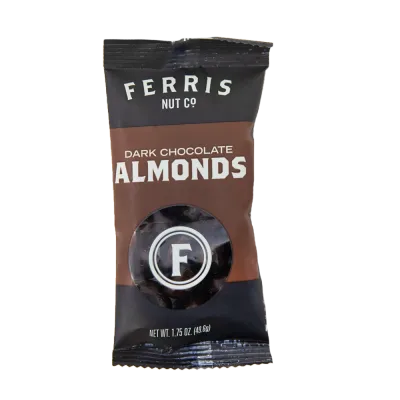 Dark Chocolate Almonds 1.75 oz.