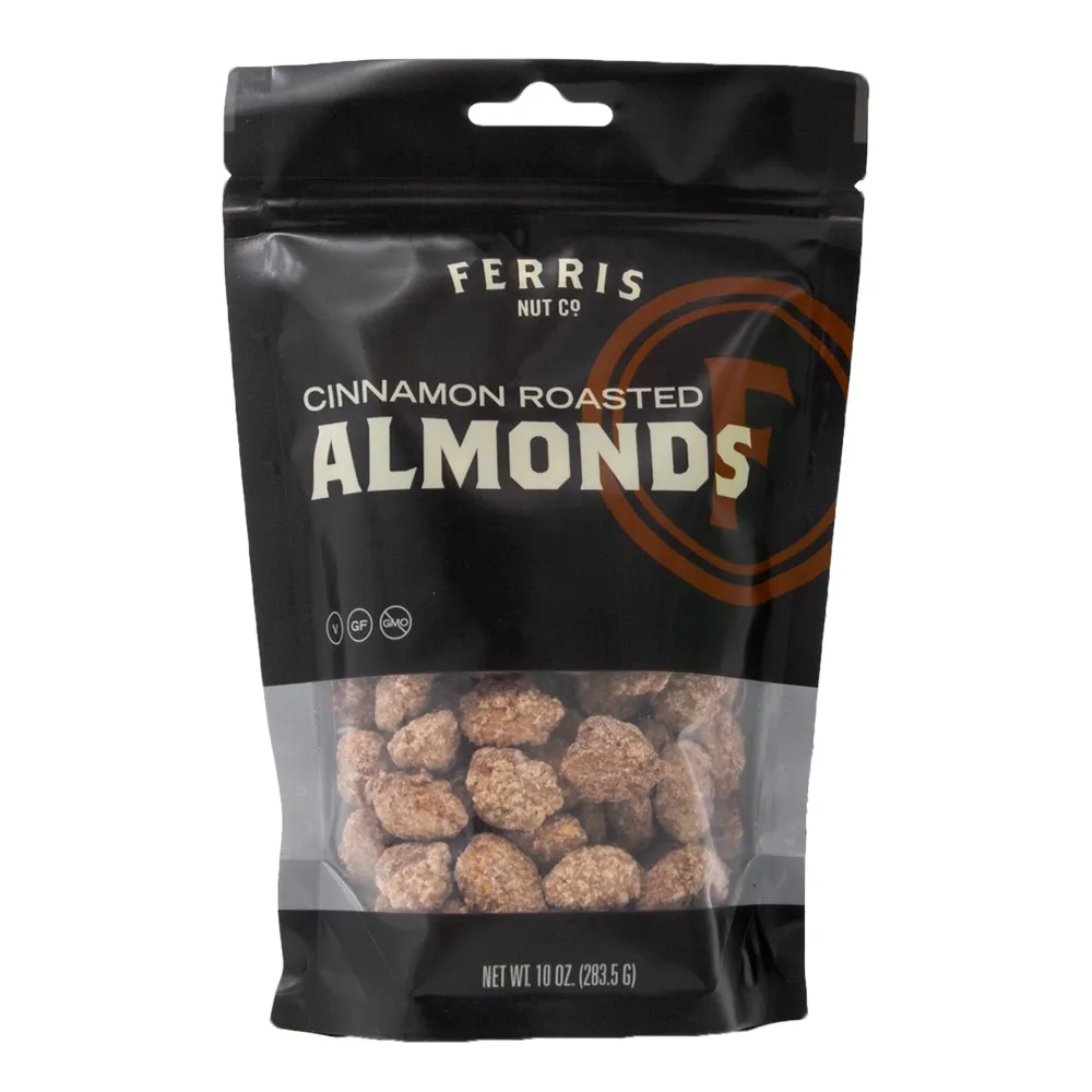 Cinnamon Roasted Almonds 10 oz.