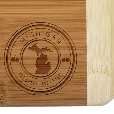 Michigan State Stamp Series Bar Board