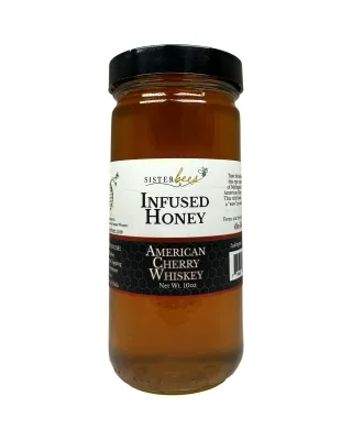 American Cherry Whiskey- Infused Honey