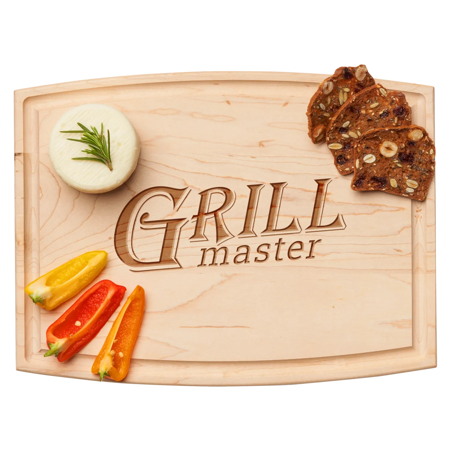 Arched Artisan Maple Board | Grill Master