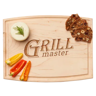 Arched Artisan Maple Board | Grill Master