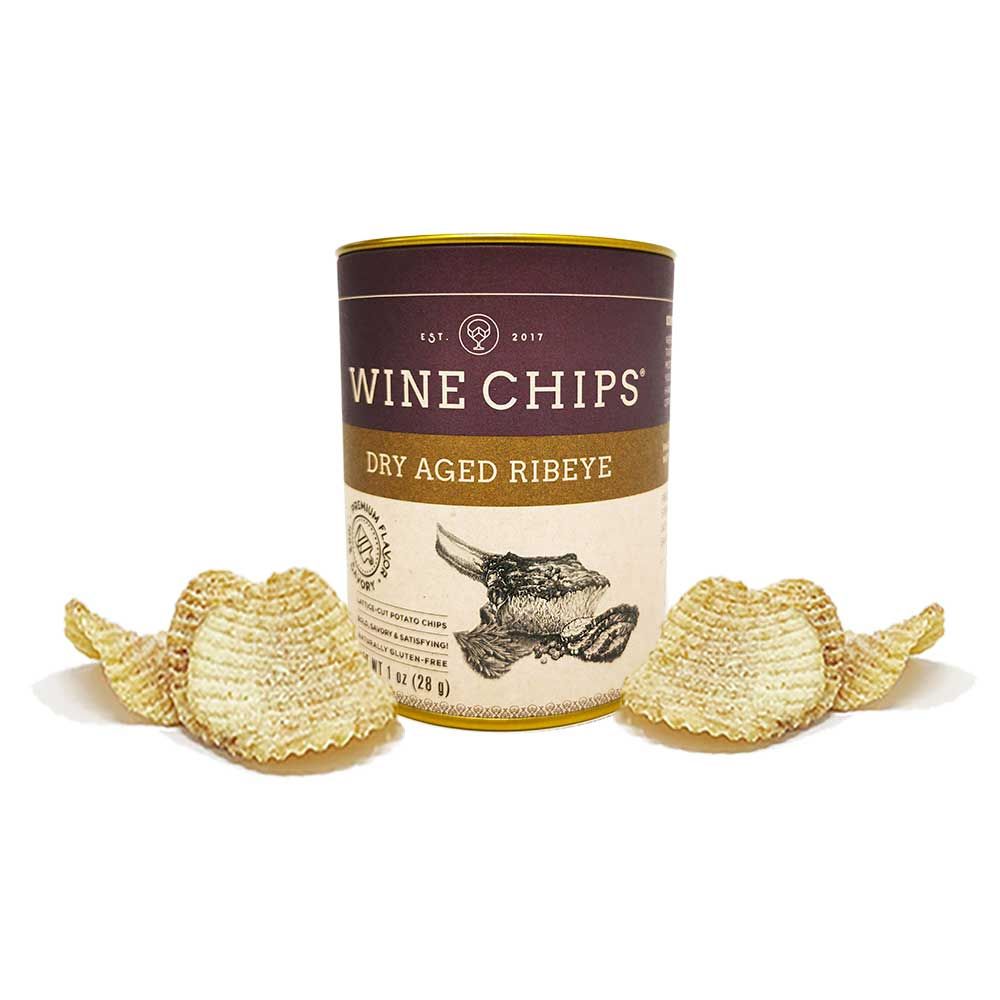 Dry Aged Ribeye Wine Chip