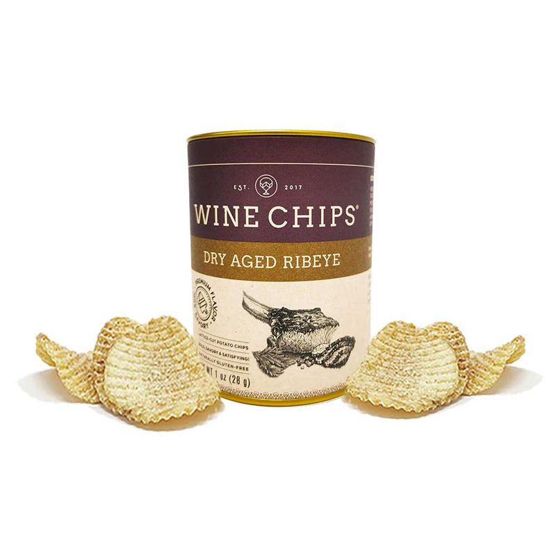 Dry Aged Ribeye Wine Chip