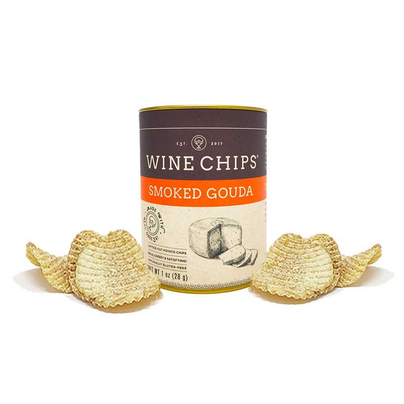 Smoked Gouda Wine Chips