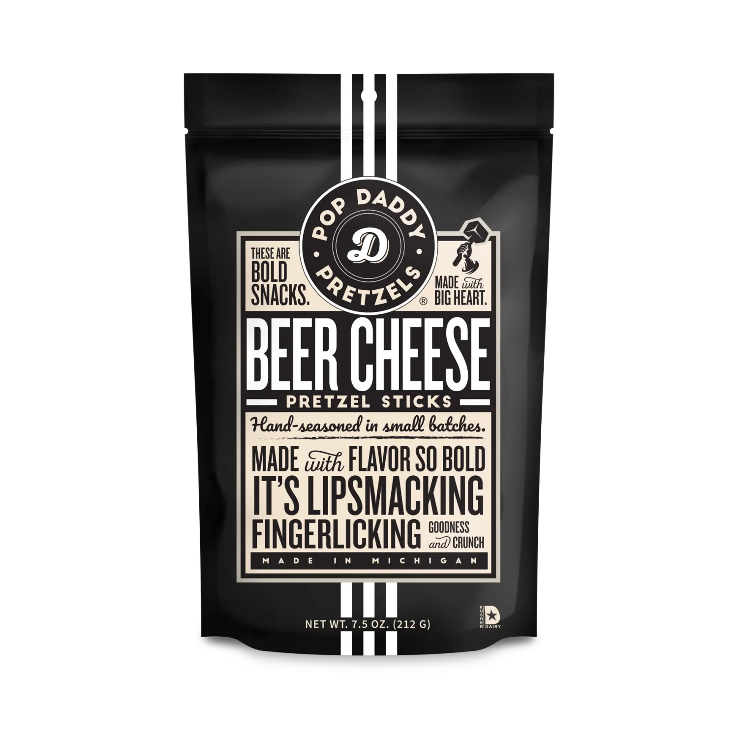 Beer Cheese Seasoned Pretzels