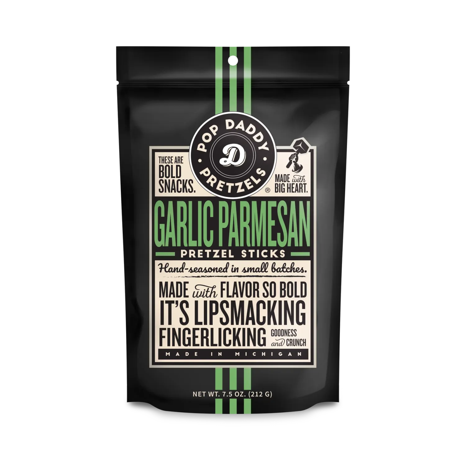 Garlic Parmesan Seasoned Pretzels