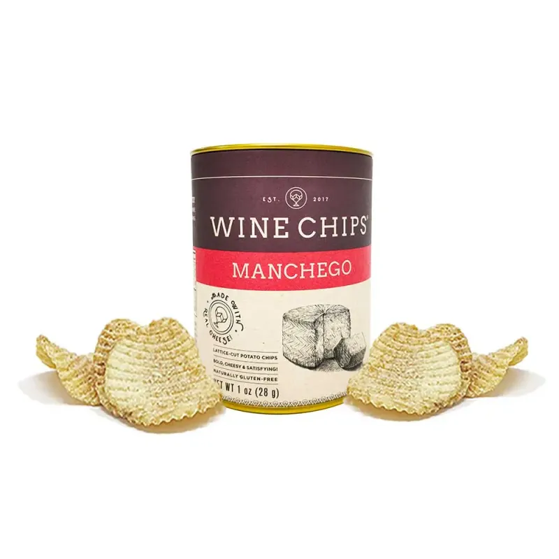 Manchego Wine Chips