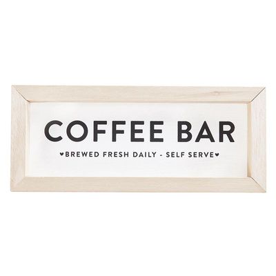 Wood Sign - Coffee Bar
