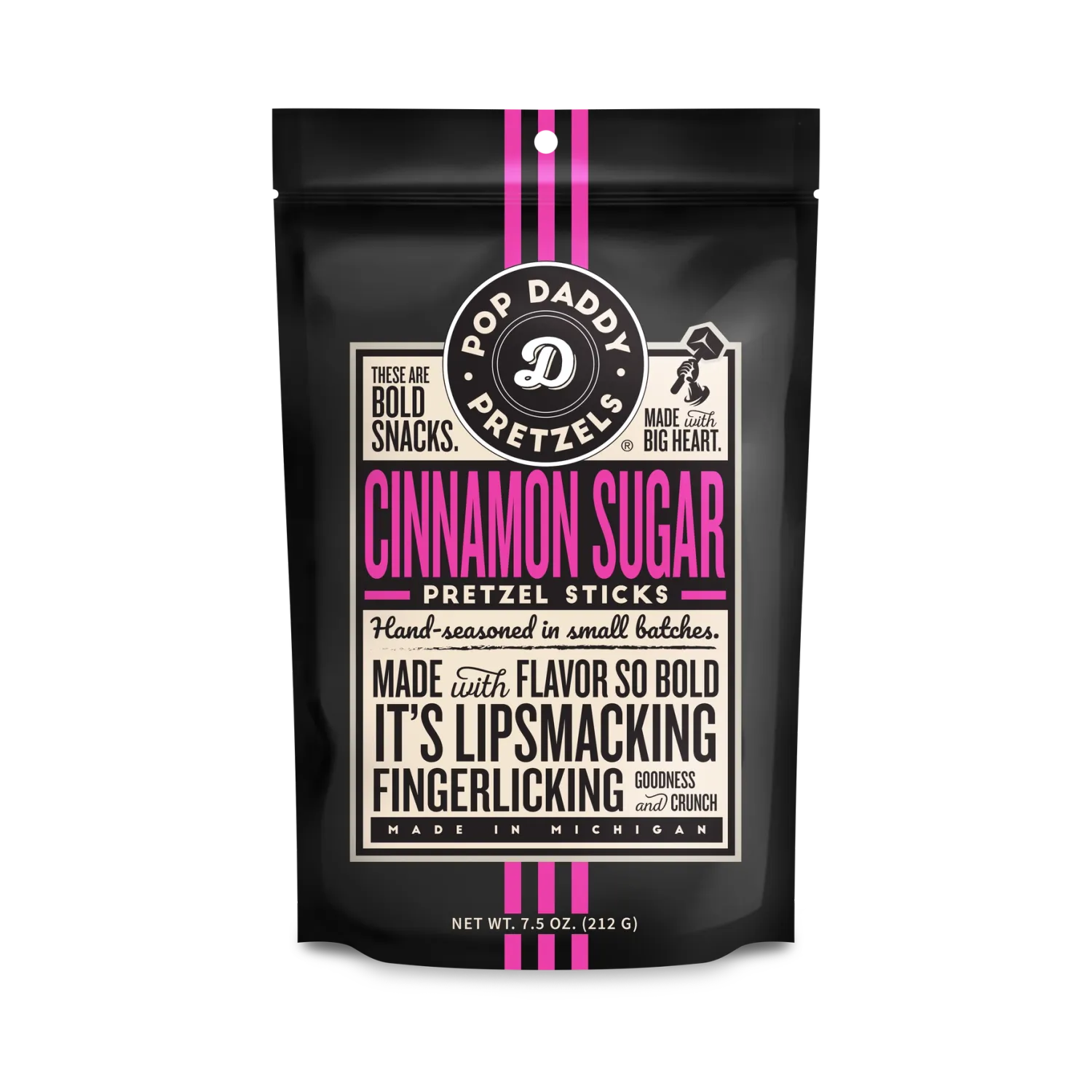 Cinnamon Sugar Seasoned Pretzels 7.5oz