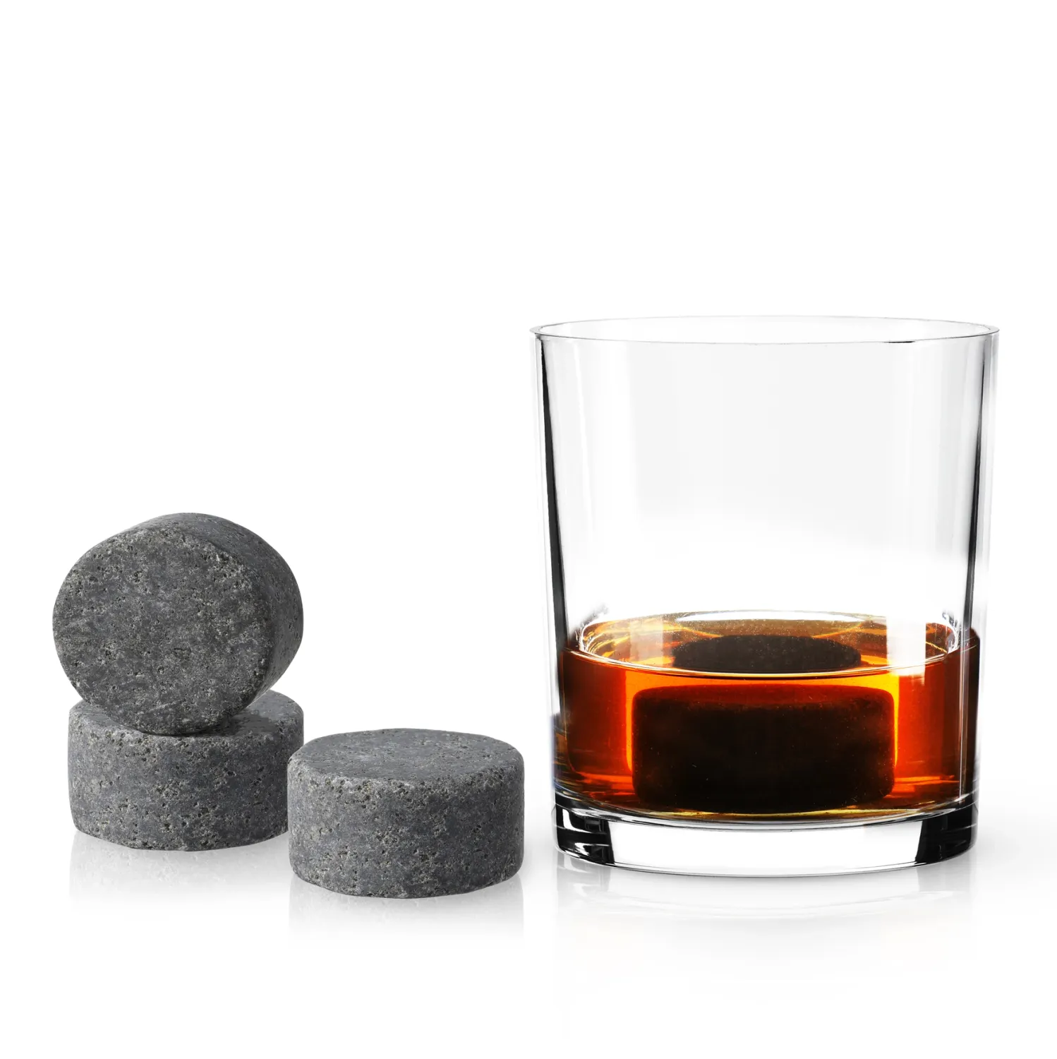 Glacier Rocks Granite Whiskey Chilling Stones - Set of 4