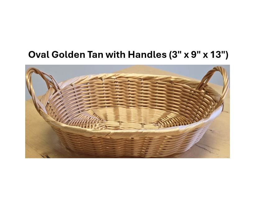 Wicker Baskets for Gift Baskets-Oval