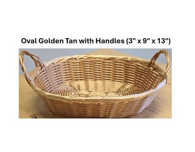 Wicker Baskets for Gift Baskets-Oval