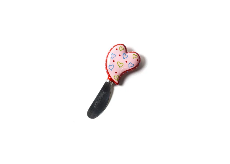Heart Embellishment Appetizer Spreader