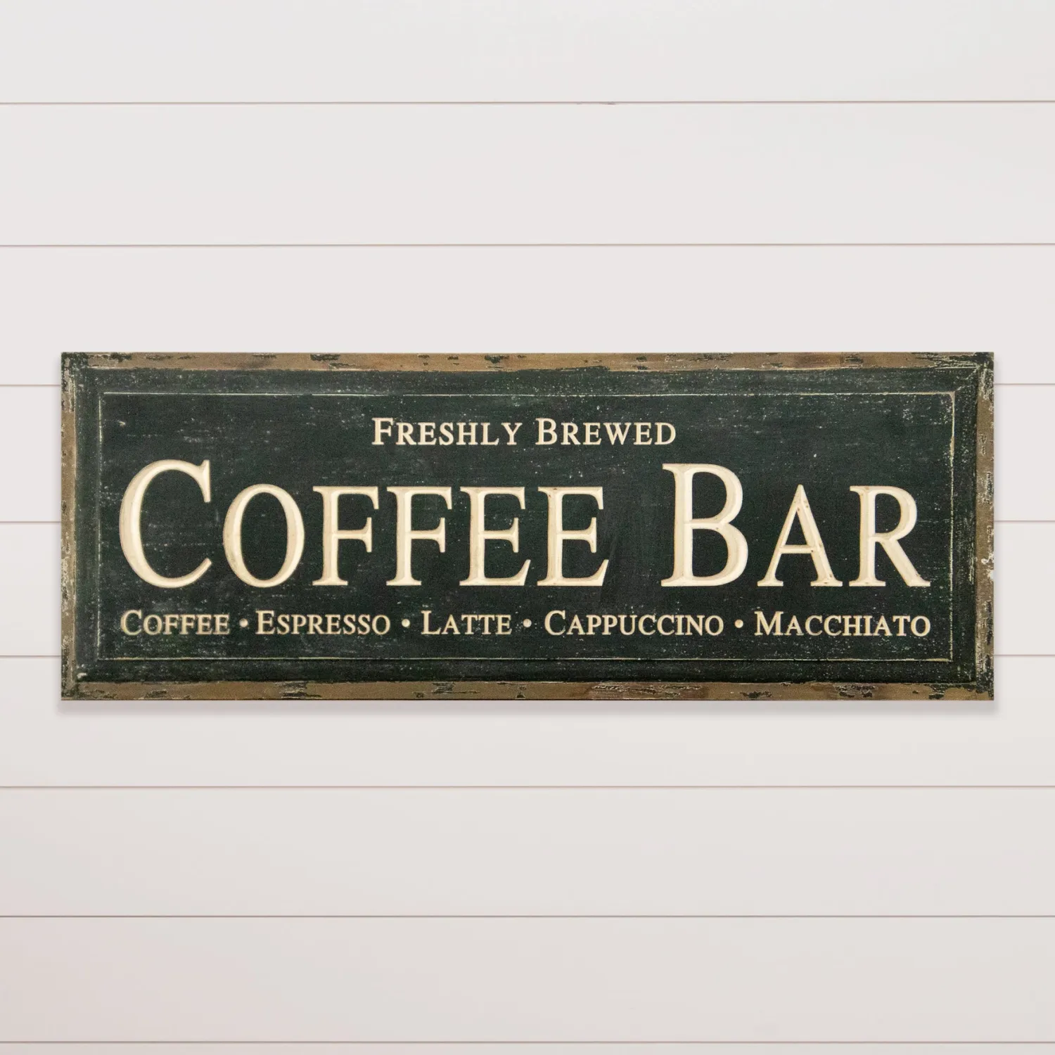 Carved Sign - Coffee Bar