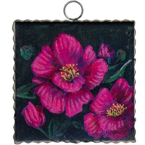 Mini Pink Camellia Print