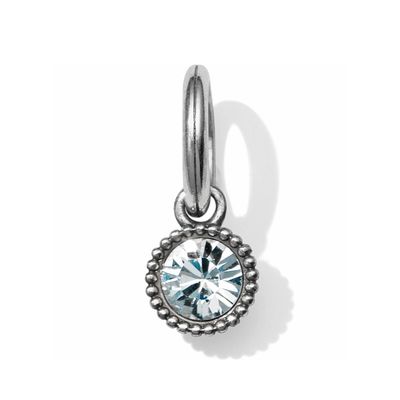 Glitz Birthstone Amulet-Clear