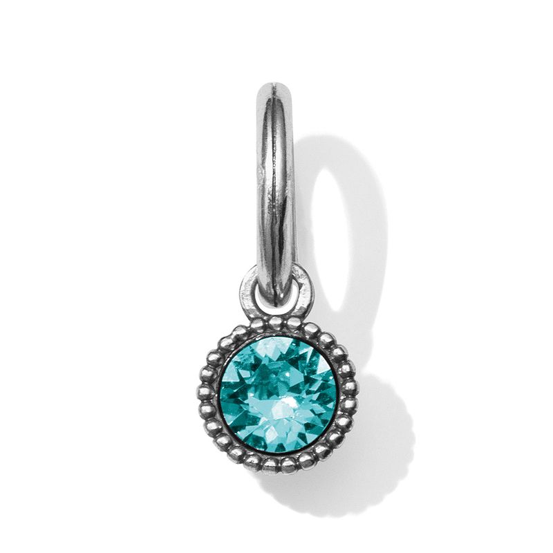 Glitz Birthstone Amulet-Turquoise