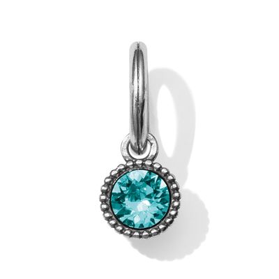 Glitz Birthstone Amulet-Turquoise