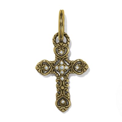 Isabella Cross Amulet-Gold