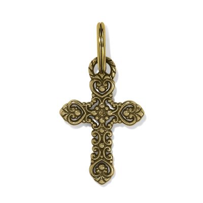 Isabella Cross Amulet-Gold