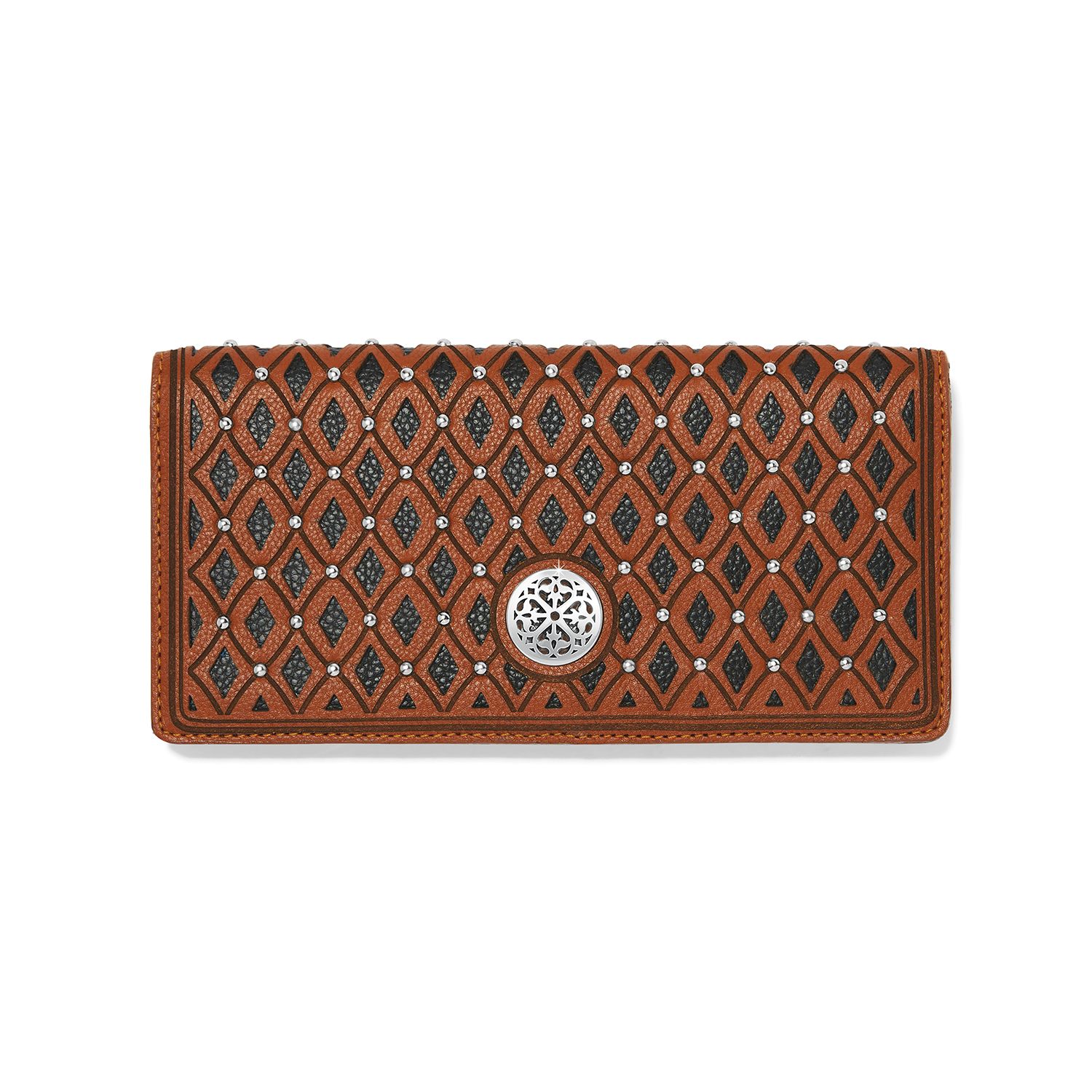 Ferrara La Bellezza Slim Folio Wallet-Russet