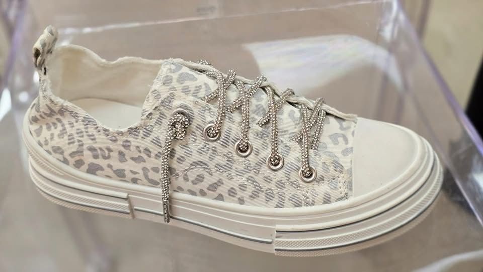 Glitter Leopard Sneakers