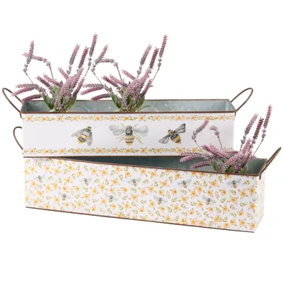 Watercolor Bee Bin Set