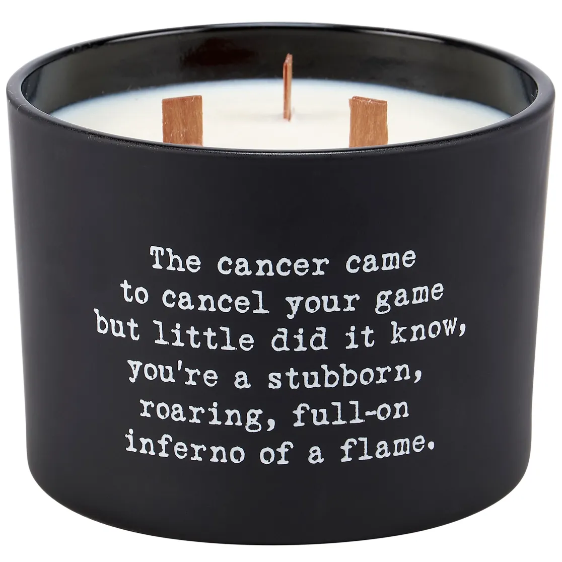 Cancer Poetry Candle