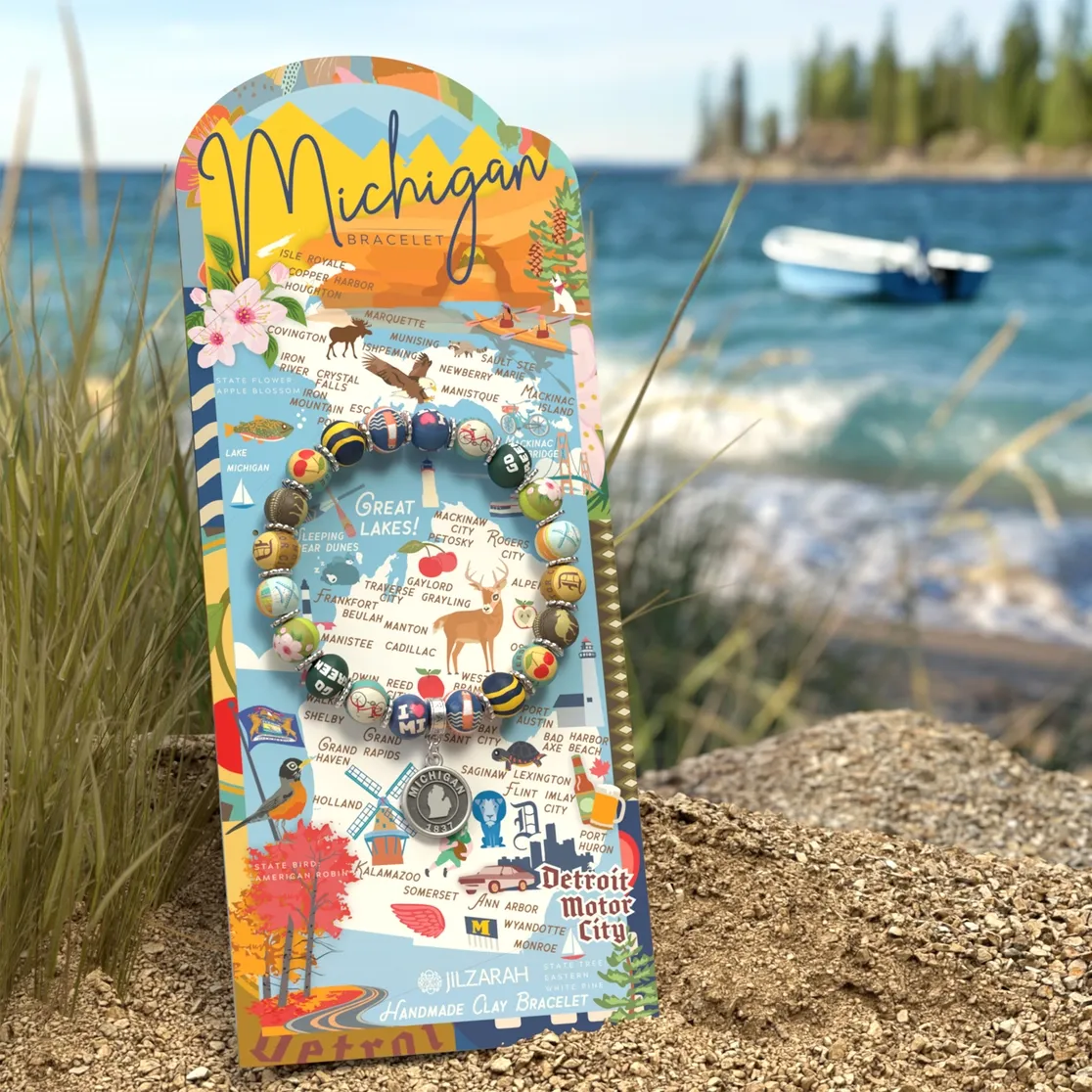 Michigan Places We Love Bracelet