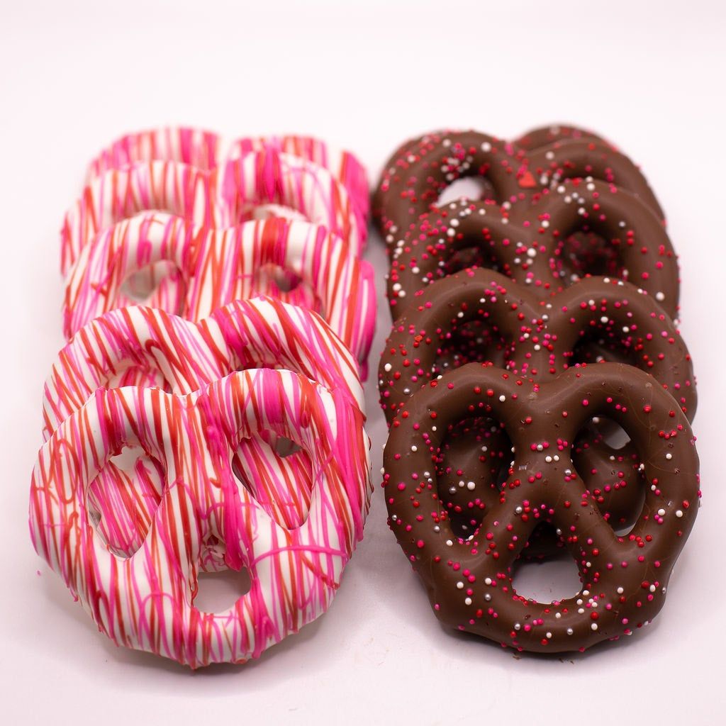 Valentine Twist Pretzels