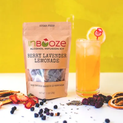 Berry Lavender Lemonade Alcohol Infusion Cocktail Kit