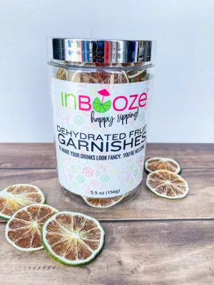 Dehydrated Lime Cocktail Garnish - Bar Cart Jar