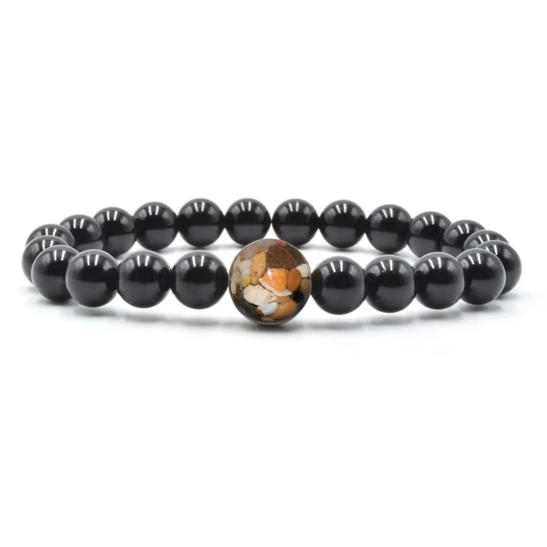 Wear a Real Piece of the Great Lakes - Black Agate
