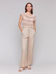 Linen Wide Leg Pant