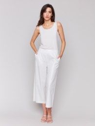 Foil Linen Pants