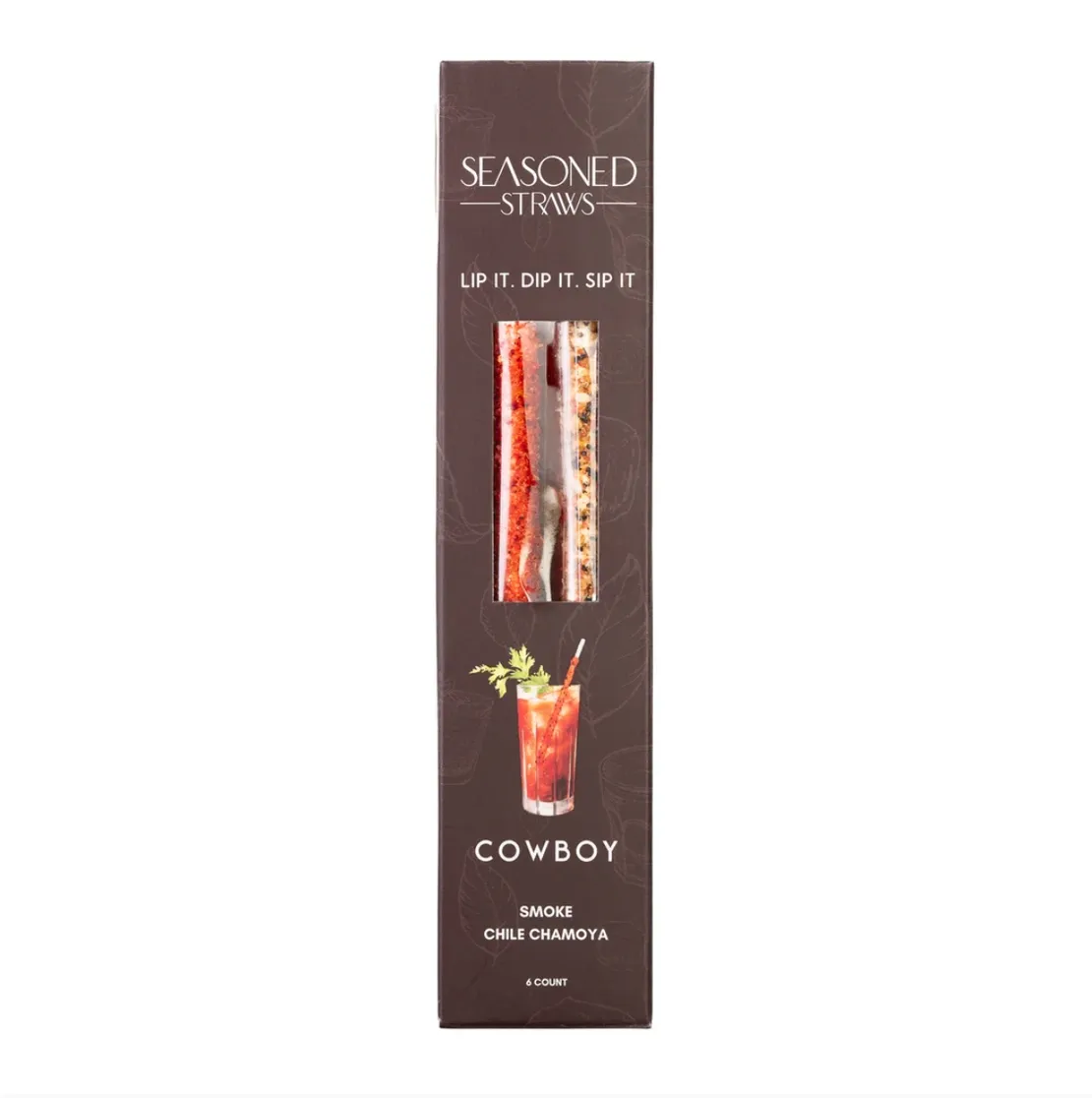 Cowboy Seasoned Straws