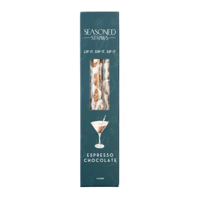 Espresso Chocolate Seasoned Straws