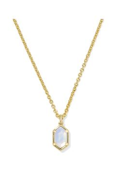 Hallie Short Pendant Necklace-Gold